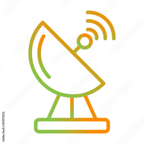 Radar Vector Icon