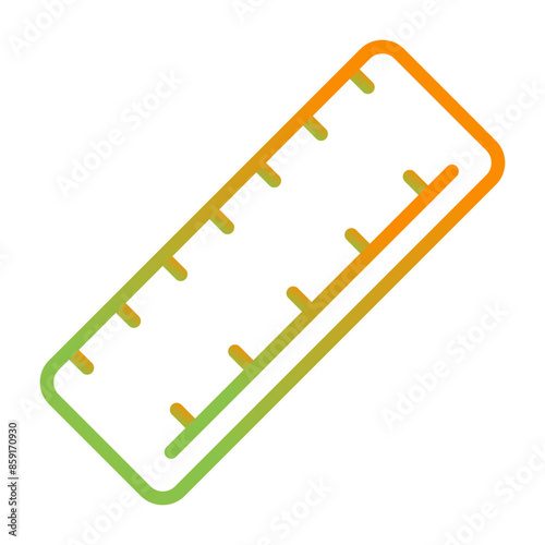 Ruler Vector Icon