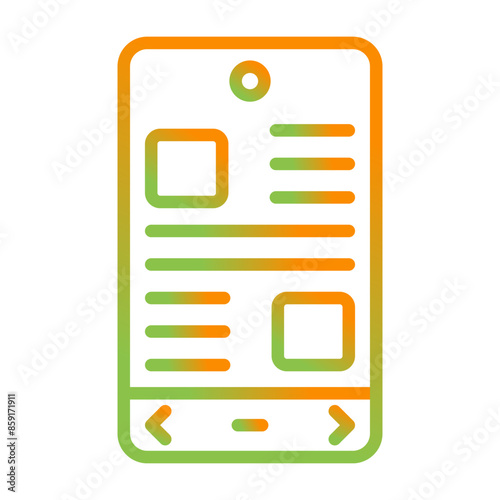 Mobile Vector Icon