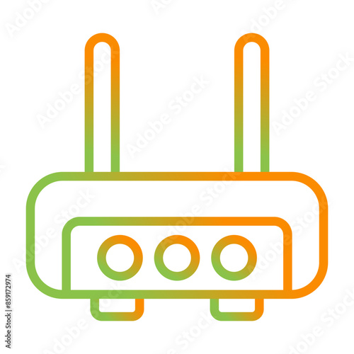 Router Vector Icon