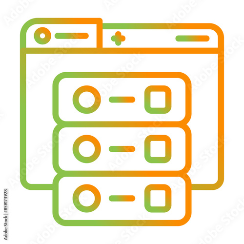 Server Vector Icon