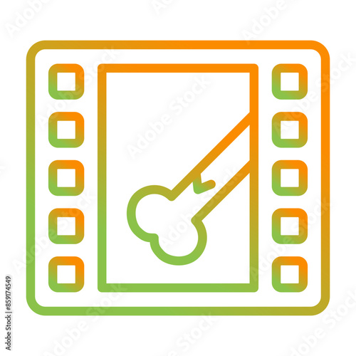 X ray Vector Icon