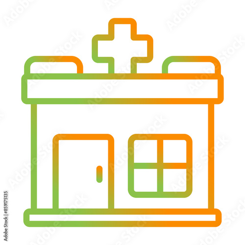 Hospital Vector Icon