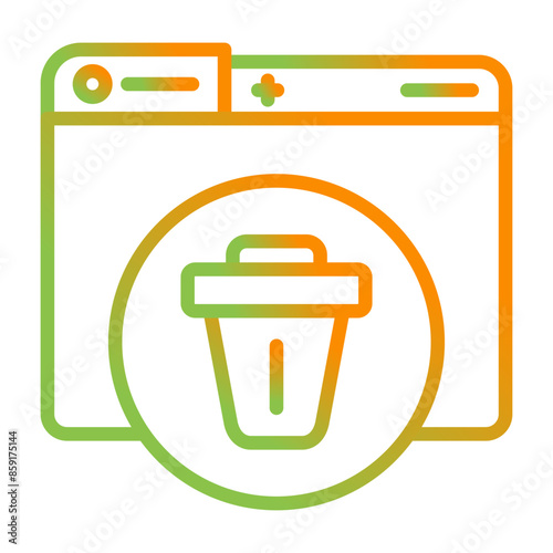 Trash Can Vector Icon