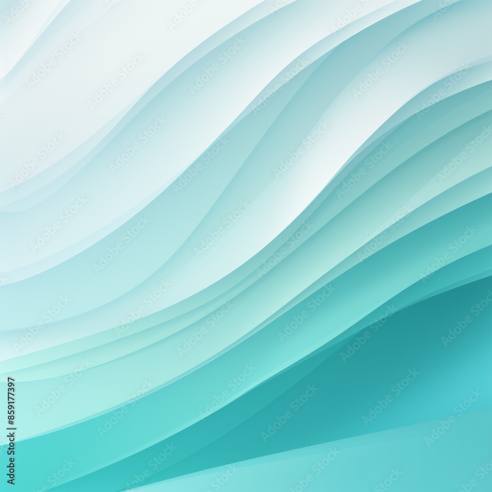 Abstract background with gradient of light blue, mint, and white colors, wallpaper, backdrop Abstract background with gradient of light blue, mint, and white colors, wallpaper, backdrop