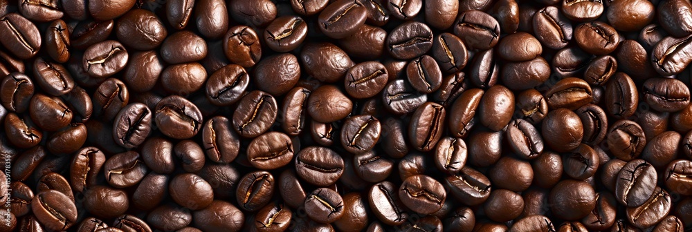 Fototapeta premium Coffee beans background