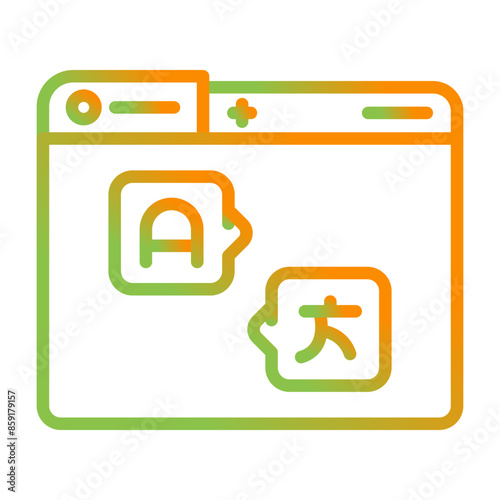 Translator Vector Icon