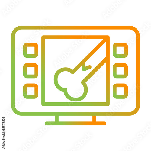 X ray Vector Icon