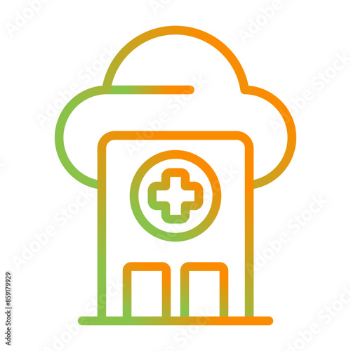 Hospital Vector Icon