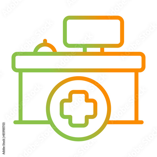 Reception Vector Icon