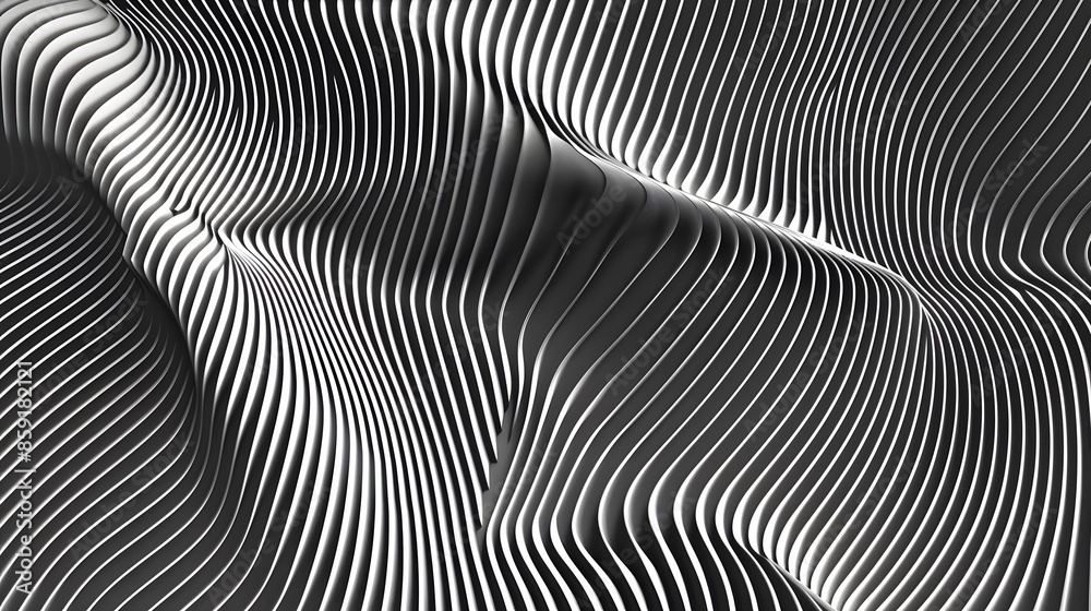 abstract background design. Modern wavy line pattern (guilloche curves) in monochrome colors. Premium stripe texture for banner, business abstract background design. Modern wavy line pattern (guilloche curves) in monochrome colors. Premium stripe texture for banner, business