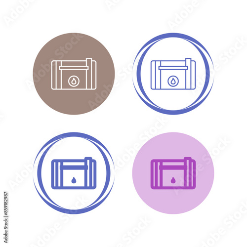 Oil Heater Vector Icon