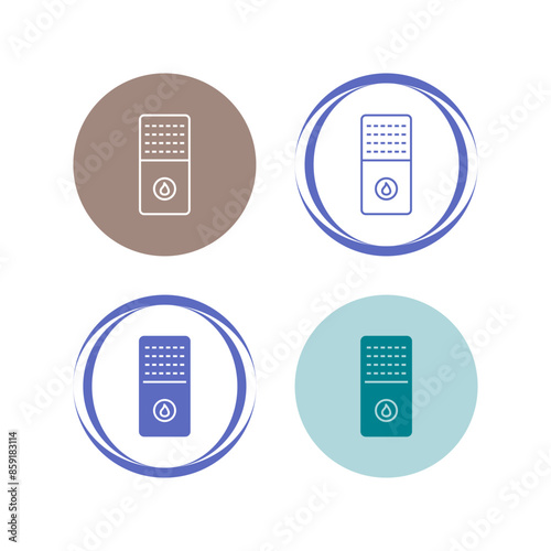 Gas Furnace Vector Icon