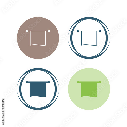 Towel Dryer Vector Icon