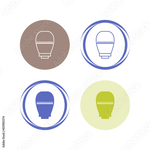 Thermostatic Head Vector Icon