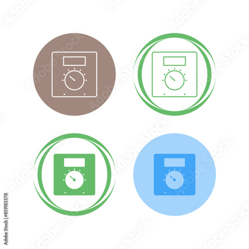 Thermoregulator Vector Icon