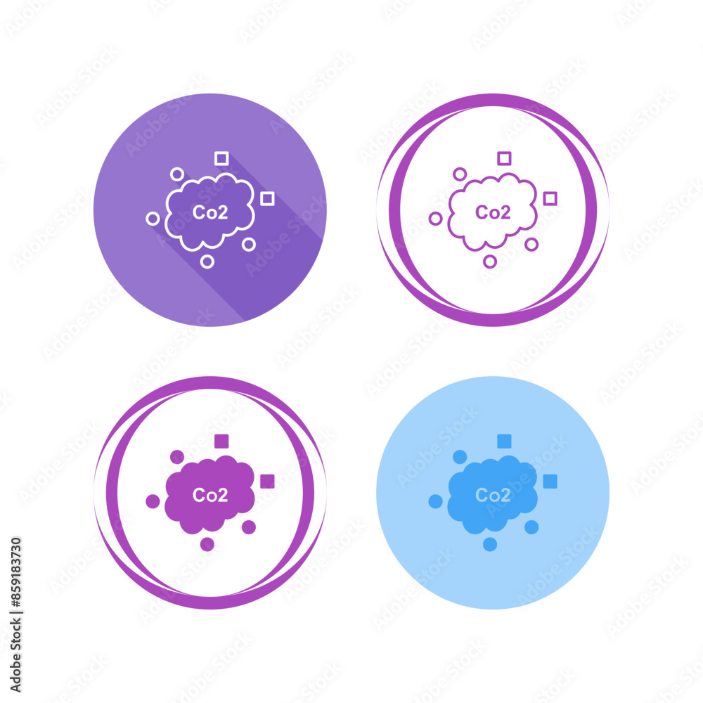 CCarbonDioxide Vector Icon CCarbonDioxide Vector Icon