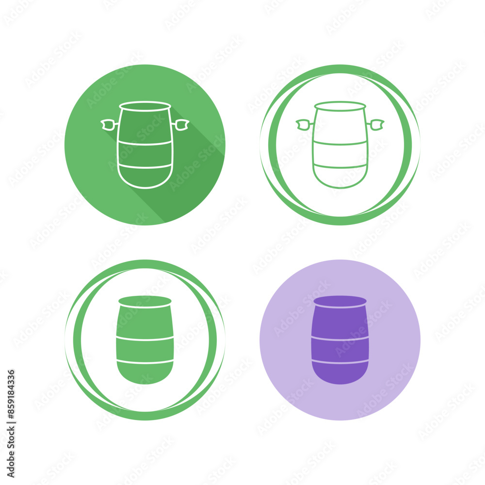 Barrel Vector Icon Barrel Vector Icon