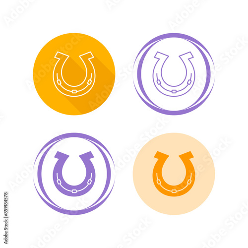 Horse Shoe Vector Icon