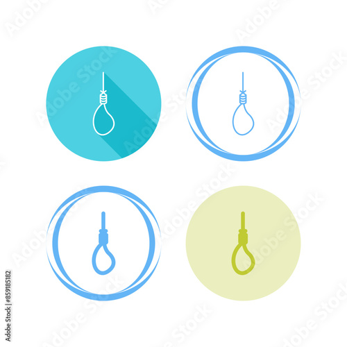 Noose Vector Icon