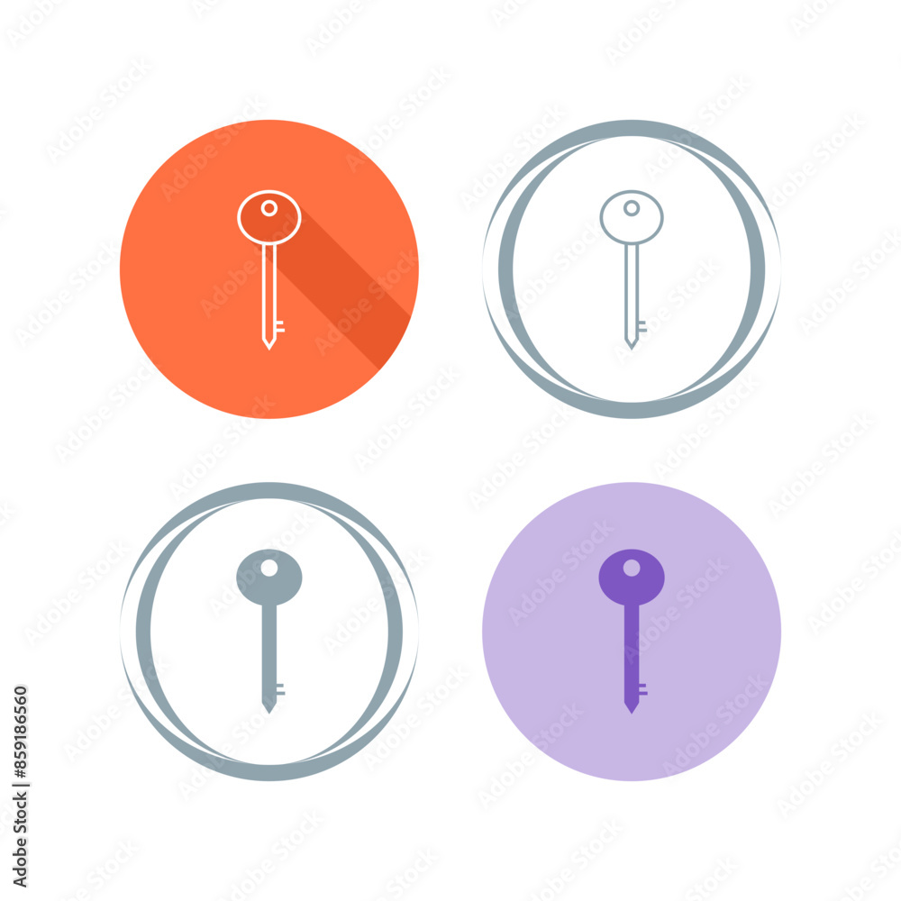 Key Vector Icon Key Vector Icon