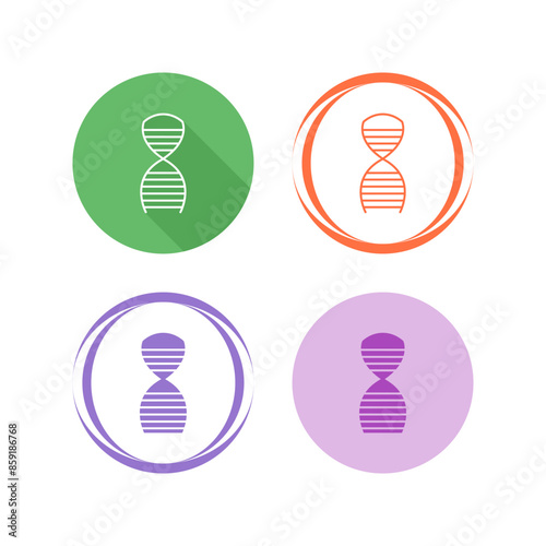 DNA Structure Vector Icon