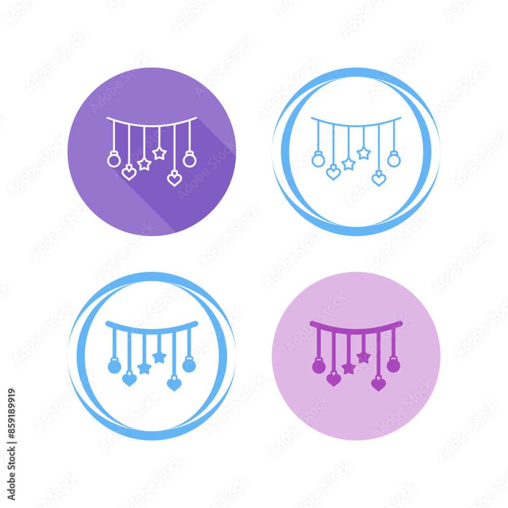 Garlands Vector Icon Garlands Vector Icon