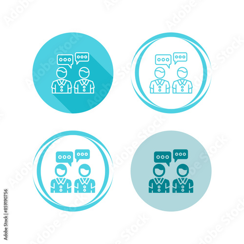 Conversation Vector Icon