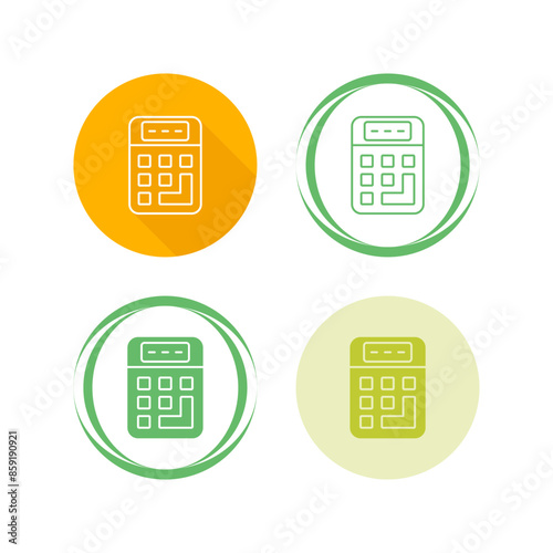 Calculator Vector Icon