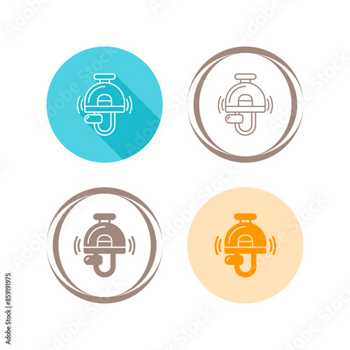Cycle Bell Vector Icon