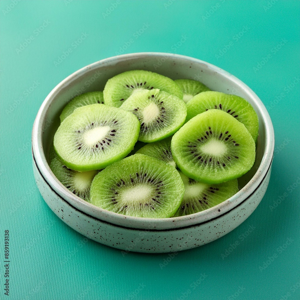 Fresh healthy kiwi fruit slices Fresh healthy kiwi fruit slices