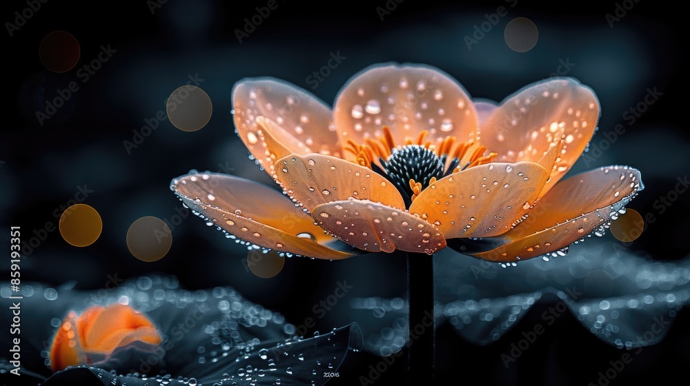 Petals Stock Image Blur Effect, with lights, light black and yellow, Background HD, Illustrations Petals Stock Image Blur Effect, with lights, light black and yellow, Background HD, Illustrations