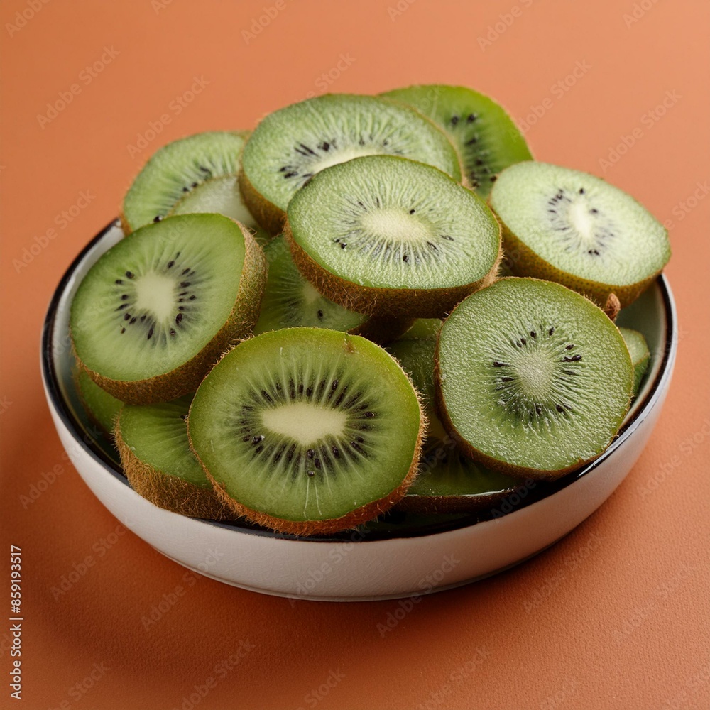 Fresh healthy kiwi fruit slices Fresh healthy kiwi fruit slices