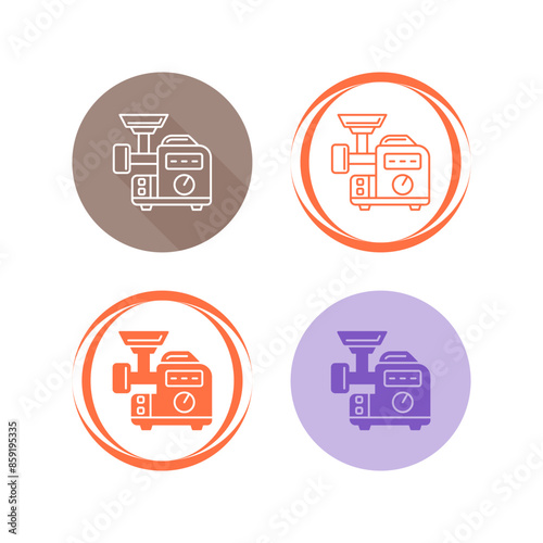 Meat Grinder Vector Icon