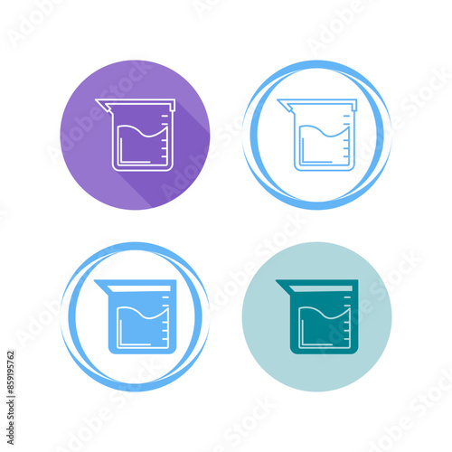 Beaker Vector Icon