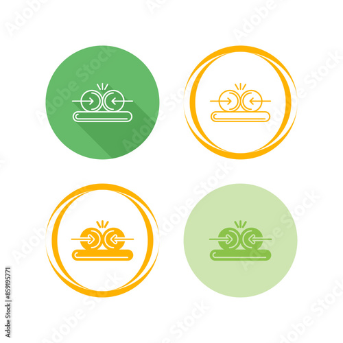 Collision Vector Icon