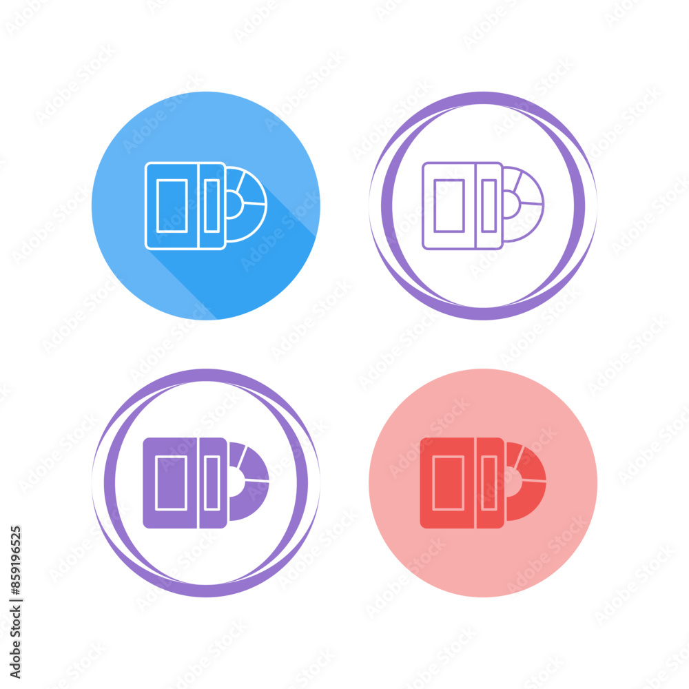 Compact Disc Vector Icon Compact Disc Vector Icon