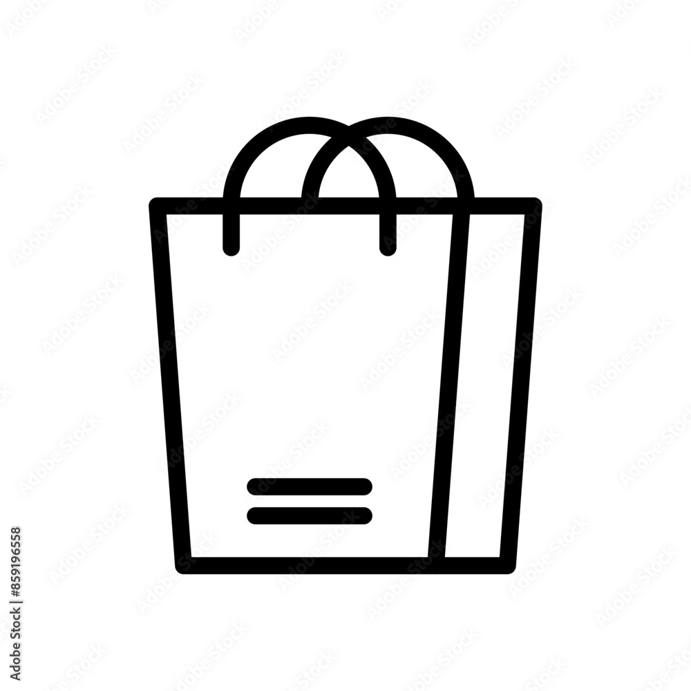 Shopping Bag Icon Ideal for E-commerce and Retail Shopping Bag Icon Ideal for E-commerce and Retail