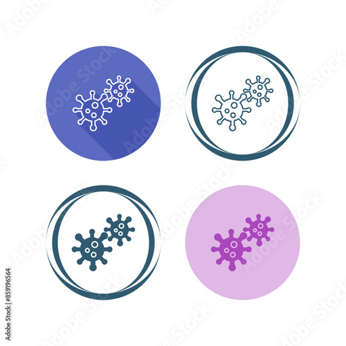 Covid virus Vector Icon