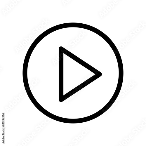 Free Download Play Button Icon Perfect for Multimedia and Video Playback - GFXLoad