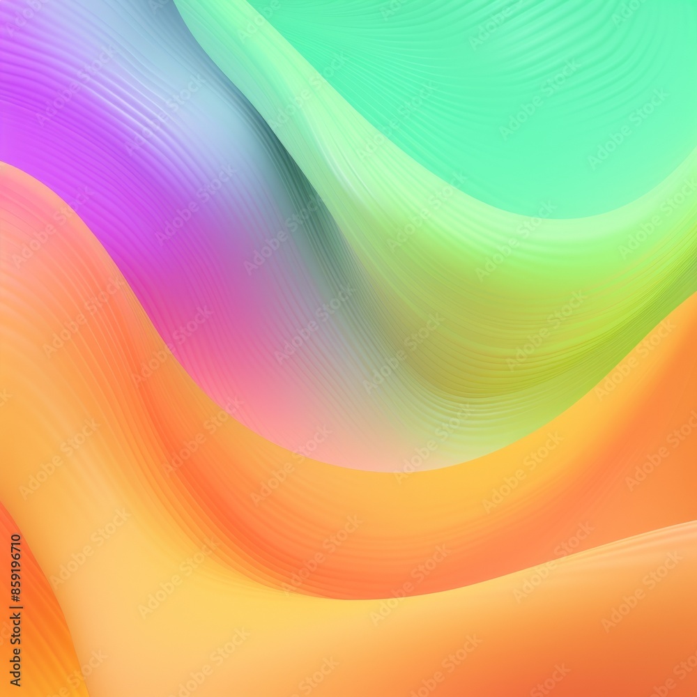 Abstract background with gradient of neon pastel green, purple, and neon pastel orange colors, wallpaper, backdrop Abstract background with gradient of neon pastel green, purple, and neon pastel orange colors, wallpaper, backdrop