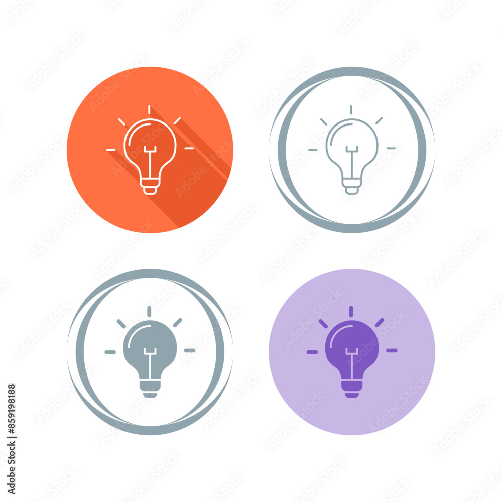 Bulb Vector Icon Bulb Vector Icon