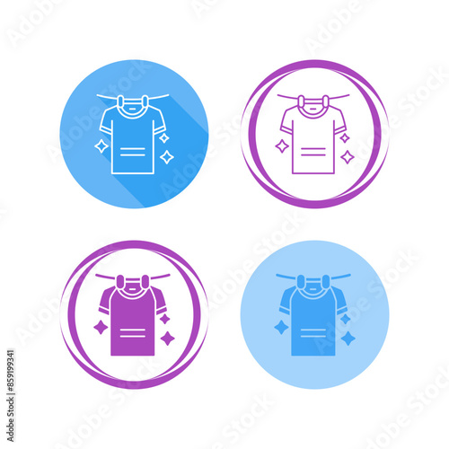 Drying Vector Icon