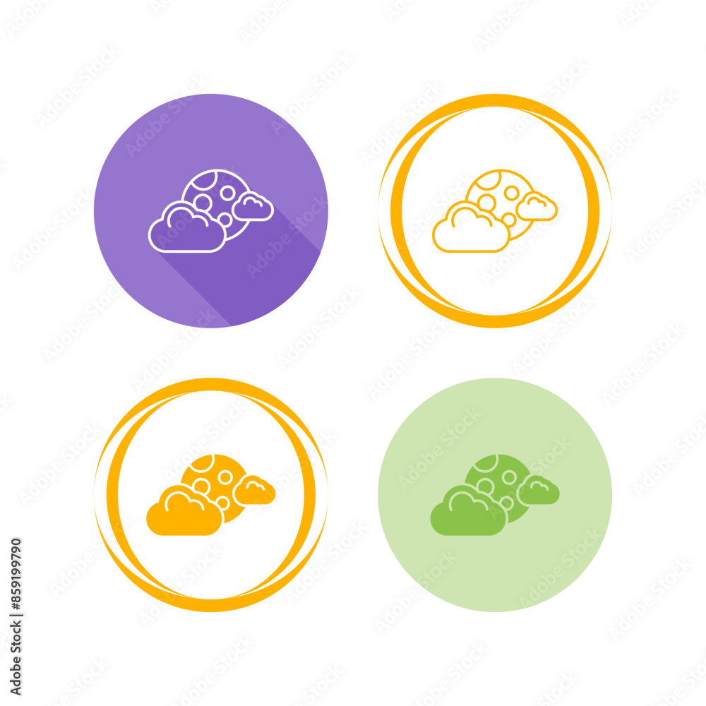 Night Vector Icon Night Vector Icon