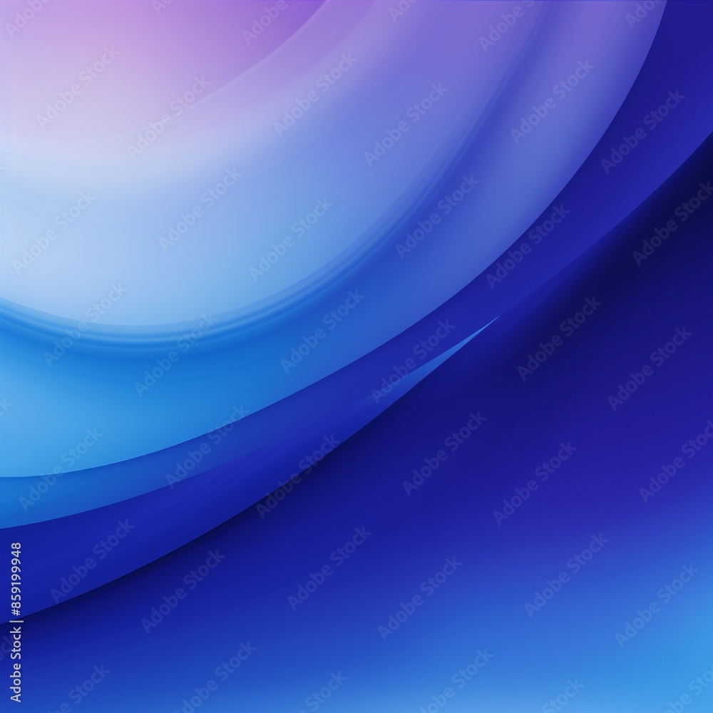 Obraz premium Abstract background with gradient of royal blue, cobalt, and periwinkle colors, wallpaper, backdrop
