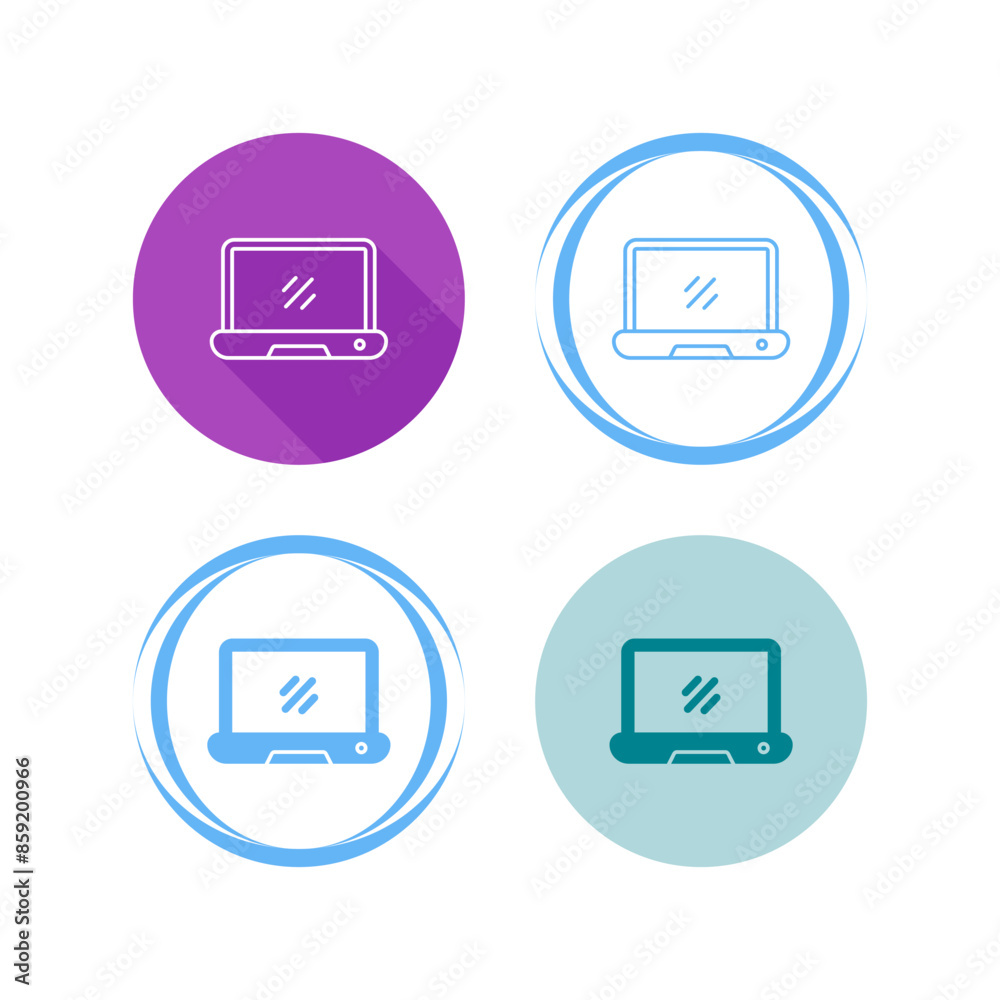 Laptop Vector Icon Laptop Vector Icon