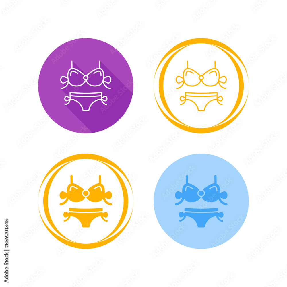 Bikini Vector Icon Bikini Vector Icon
