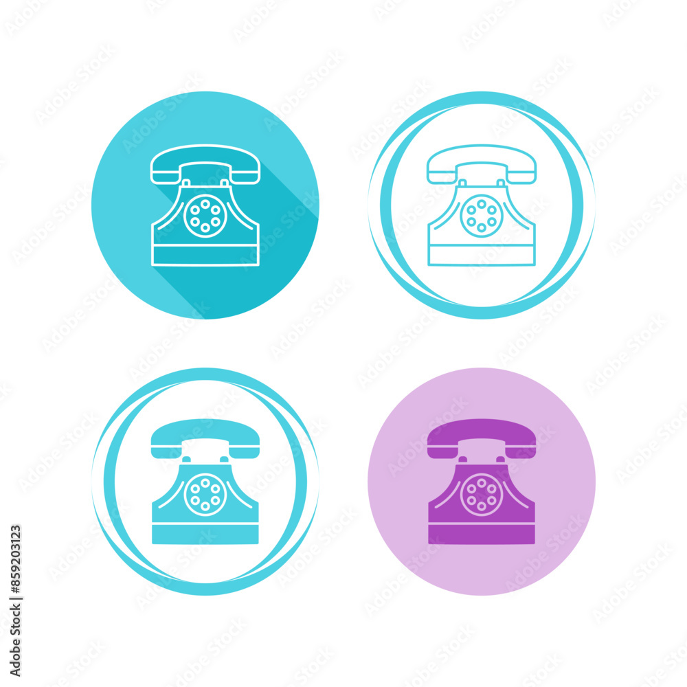 Telephone Vector Icon Telephone Vector Icon