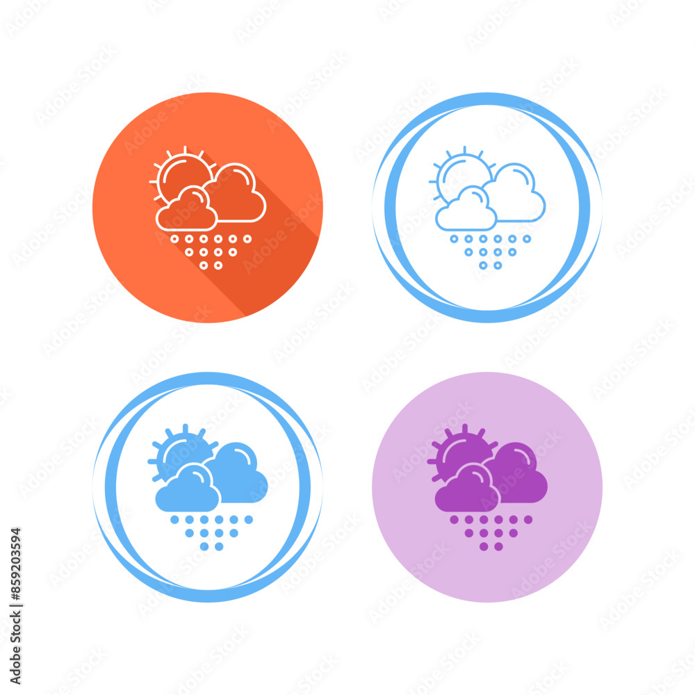 Weather Forecas Vector Icon Weather Forecas Vector Icon