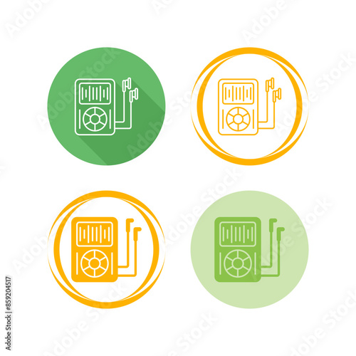Mp3 Player Vector Icon